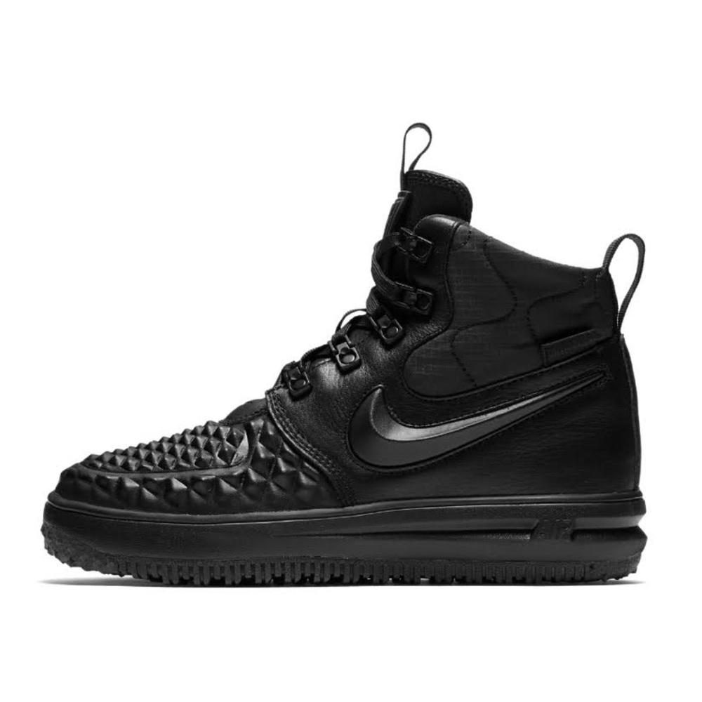 Nike Lunar Force 1 '17 Triple Black Duckboot